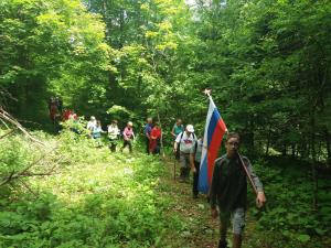 Pohodniki in tekači na Mrazekovem pohodu 1